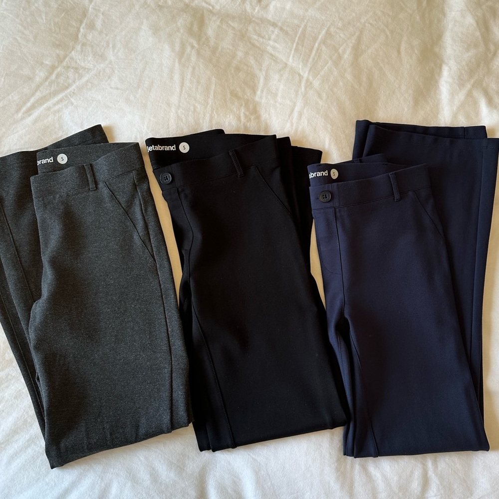 Beta brand boot cut pants